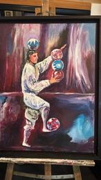 Jongleren schilderij, Ophalen of Verzenden