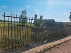 Stalen hekwerk restant nieuw, Tuin en Terras, Tuinhekken en Hekwerk, Ophalen of Verzenden, Nieuw, IJzer