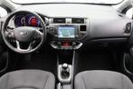 Kia Rio 1.2 CVVT Super Pack Navigatie Camera Cruise/control, Auto's, Voorwielaandrijving, Euro 5, Gebruikt, 4 cilinders
