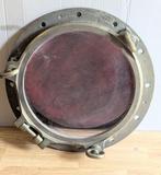 Patrijspoort 55 cm met spiegel, gemerkt, Ophalen of Verzenden
