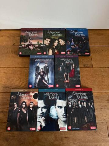 The Vampire Diaries - Complete Serie DVD Boxset 1-8 NLO ZGAN beschikbaar voor biedingen