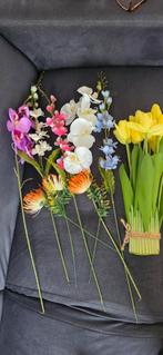 Partij kunstbloemen orchideeën/ tulpen lente etc, Ophalen of Verzenden, Nieuw