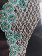 Kraagje gemaakt van mini kraaltjes, Ophalen of Verzenden