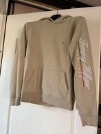 Zandkleurig TOMMY HILFIGER HOODIE mt M, Ophalen of Verzenden, Zo goed als nieuw, Jongen, Trui of Vest
