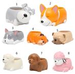 Honden Bloempotten / Hond Bloempot Bloembak Bak Pot Dier, Tuin en Terras, Bloempotten, Overige materialen, Verzenden, Nieuw, Overige vormen