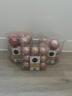 Roze kerstballen, Ophalen of Verzenden, Zo goed als nieuw