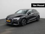 Audi A3 Sportback 30 TFSI S edition | S-line l MMI navigatie, Auto's, 12 maanden, Stof, Zwart, Origineel Nederlands