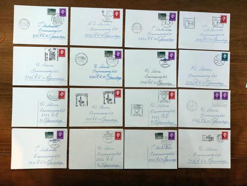 18 x Gelegenheids briefkaarten met geschreven tekst., Postzegels en Munten, Brieven en Enveloppen | Nederland, Briefkaart, Verzenden