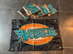 10 nieuwe Nozem Oil vlaggen / banners 75x50 cm, Ophalen of Verzenden, Nieuw, Reclamebord