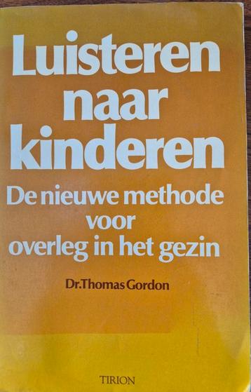 Luisteren naar kinderen - Thomas Gordon beschikbaar voor biedingen