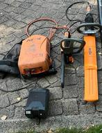 Pellenc elektr. kettingzaag & heggenschaar, Ophalen, Gebruikt, Overige soorten