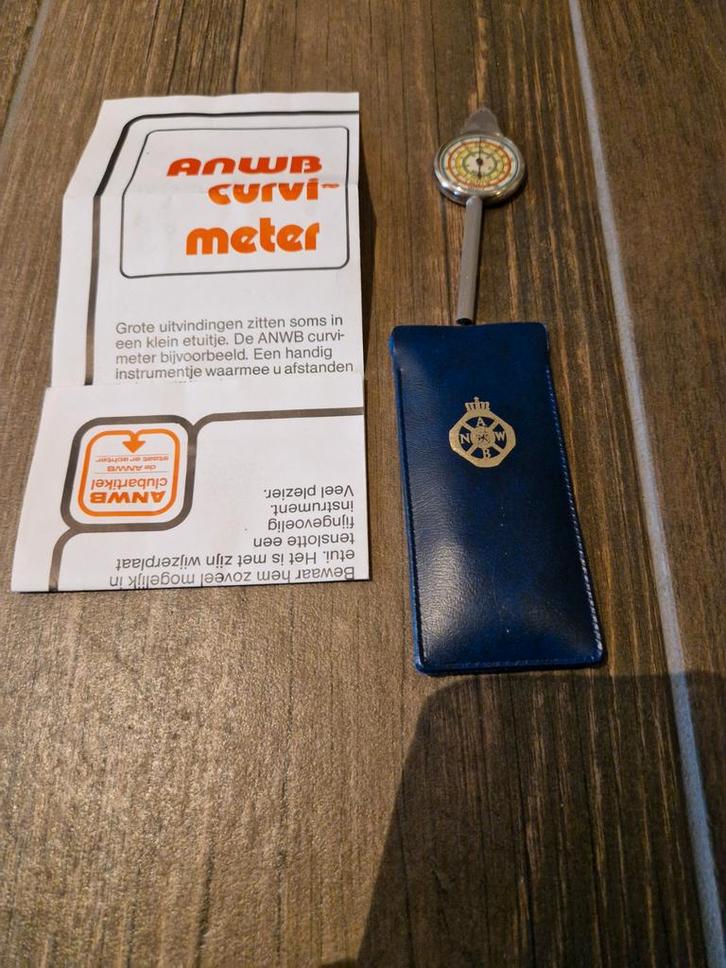 ANWB Curvimeter - Afstandsmeter voor Kaarten, Antiek en Kunst, Antiek | Gereedschap en Instrumenten, Ophalen of Verzenden