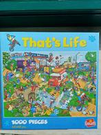 puzzel 1000 stukjes, That's Life, motorrace, Ophalen of Verzenden, 500 t/m 1500 stukjes, Zo goed als nieuw, Legpuzzel