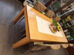 Eiken tafel + stoelen, Ophalen