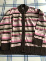 vest dames Gollehaug 46 merino wol cashmere viscose  ZGAN, Beige, Gollehaug, Maat 46/48 (XL) of groter, Ophalen of Verzenden