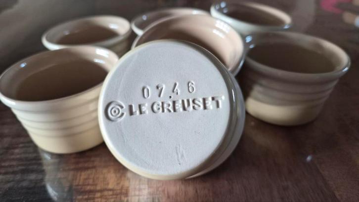 Le Creuset ramekins - Set van 7, Sieraden, Tassen en Uiterlijk, Bedels, Zo goed als nieuw, Overige materialen, 4 bedels of meer