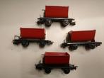 marklin 4x   wagons  zonder o v p, Wisselstroom, Gebruikt, Wagon, Ophalen of Verzenden
