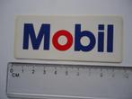 sticker oud MOBIL origineel race logo f1 retro formule 1, Verzamelen, Verzenden, Zo goed als nieuw, Bedrijf of Vereniging