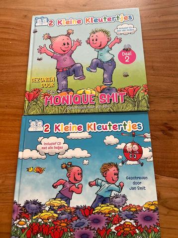 2 Kleine Kleutertjes - Jan Smit (2 Boeken + CD) beschikbaar voor biedingen