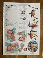 Knipvel Yvonne Creations Amy Design - ijsvogel Bubbly girls, Hobby en Vrije tijd, Ophalen of Verzenden, Nieuw, Dieren, Knipvel