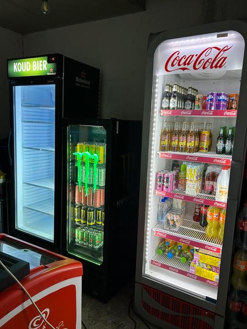 Heineken+coca cola horeca glasdeur koelkast ,Pepsi,Jupiler, Verzamelen, Automaten | Overige, Zo goed als nieuw, Ophalen