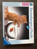 Ravensburger Puzzel - Poezen, Ophalen of Verzenden, 500 t/m 1500 stukjes, Zo goed als nieuw, Legpuzzel