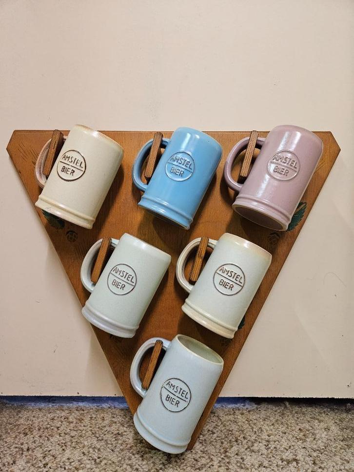 Bier pullen, Verzamelen, Biermerken, Zo goed als nieuw, Pul(len), Amstel, Ophalen