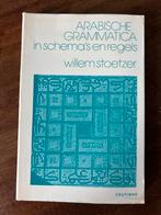 Arabische Grammatica - Willem Stoetzer, Boeken, Studieboeken en Cursussen, Gelezen, Ophalen of Verzenden, WO, Willem Stoetzer