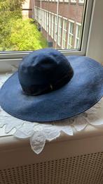 Borsalino. Blauwe dames zomerhoed. Viscose., 55 cm (S, 6⅞ inch) of minder, Ophalen of Verzenden, Hoed, Borsalino