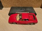 Ferrari Testarossa (1984) 1:24, Hobby en Vrije tijd, Modelauto's | 1:24, Ophalen of Verzenden, Zo goed als nieuw, Auto, Bburago