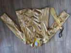 Carnavals Outfit - Gouden Pak Maat M, Ophalen of Verzenden, Zo goed als nieuw