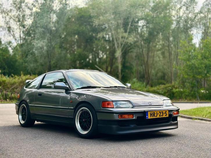 Honda  crx 1.6 uniek, Auto's, Honda, Particulier, CRX, ABS, Airbags, Centrale vergrendeling, Lichtmetalen velgen, Metallic lak