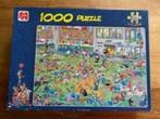 Jan van Haasteren puzzel: voetbalkampioenschappen (1000), Ophalen of Verzenden, 500 t/m 1500 stukjes, Gebruikt, Legpuzzel
