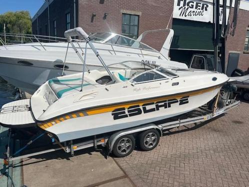 Aquatron 2350 incl 260 pk mercruiser incl boottrailer, Watersport en Boten, Speedboten, Gebruikt, 6 meter of meer, Benzine, 200 pk of meer