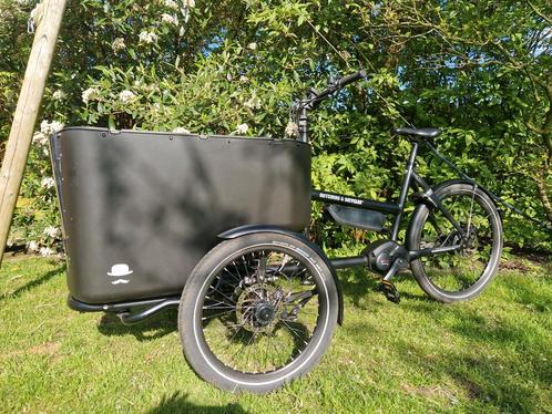 Bakfiets Butchers & Bicycles Met dubbele (nieuwe) Bosch accu, Fietsen en Brommers, Fietsen | Bakfietsen, Zo goed als nieuw, Overige merken