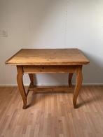 Te koop geloogd grenen tafel, Ophalen