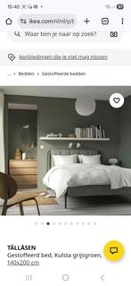 Twee persoons bed, Huis en Inrichting, Ophalen, 140 cm, 200 cm, Metaal