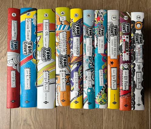 Tom Groot - Liz Pichon (10 delen), Boeken, Kinderboeken | Jeugd | 10 tot 12 jaar, Nieuw, Fictie, Ophalen of Verzenden