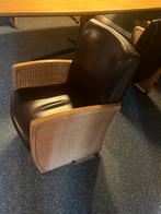 Eetkamer stoelen op wieltjes, Ophalen, Zo goed als nieuw, Bruin, Vier