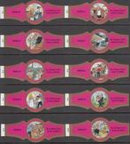 Sigarenbanden van Suske en Wiske De Crimson Crisis, Mu. 1-10, Verzamelen, Ophalen of Verzenden, Nieuw, Sigarenbandjes