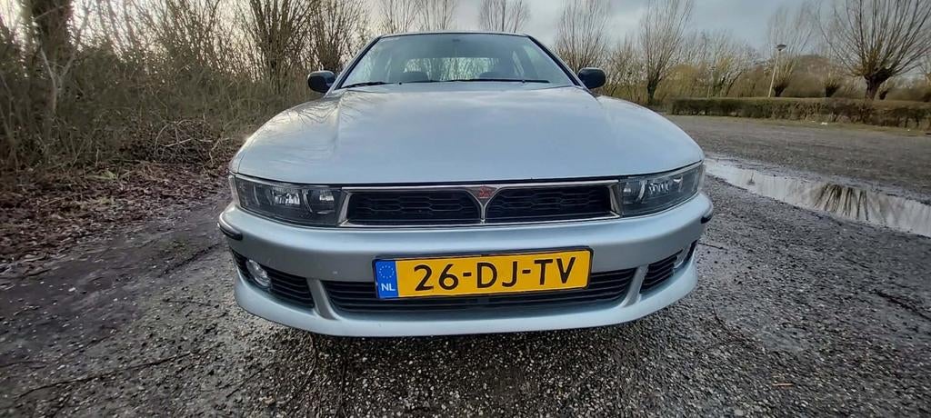 Mitsubishi Galant 2.0 Glxi 1999 Grijs, Auto's, Mitsubishi, Voorwielaandrijving, 136 pk, Elektrische ramen, 4 cilinders