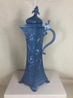 Antiek jugendstil tinnen klepkan WMF, Ophalen of Verzenden