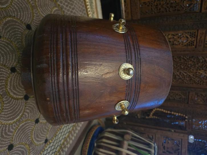 Tabla Dhama hout en moertjes, Muziek en Instrumenten, Percussie, Zo goed als nieuw, Melodische percussie, Verzenden