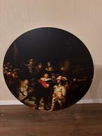 Ronde Nachtwacht Print, Antiek en Kunst, Kunst | Schilderijen | Klassiek, Ophalen of Verzenden