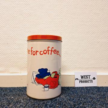 Vintage Douwe Egberts (D.E.) Paddington Blik  beschikbaar voor biedingen