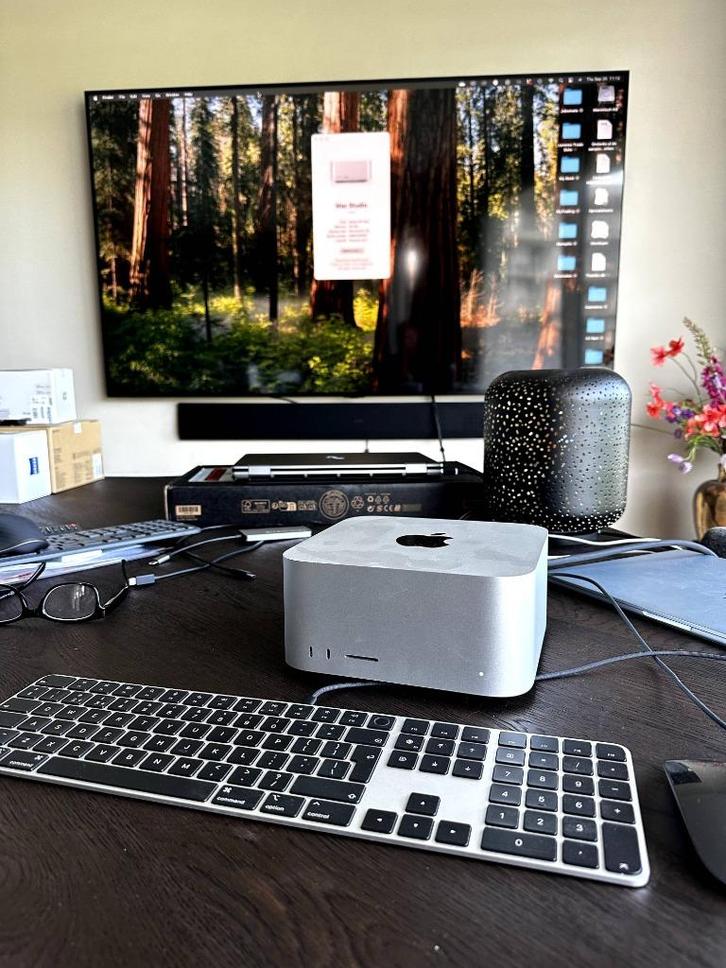 APPLE Mac Studio Zilver - Apple M2 Max – 64(!) GB - 512 GB, Computers en Software, Apple Desktops, Zo goed als nieuw, Overige modellen
