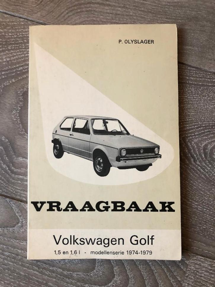 Vraagbaak VW, Volkswagen Golf 1 1,5 & 1.6 1974-1979, Auto diversen, Handleidingen en Instructieboekjes, Ophalen of Verzenden