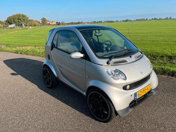 Smart 0.7 City Coupe AUT 2004 Grijs, Auto's, Smart, Particulier, ForTwo, ABS, Airbags, Airconditioning, Bluetooth, Boordcomputer