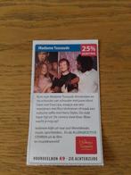 Kortingsbon voor Madame Tussauds, Drie personen of meer, Kortingskaart