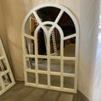 Trendy spiegel -houten lijst - wit - 120 x 80 cm-TTM Wonen, Www.ttmwonen.nl, 100 tot 150 cm, Nieuw, Ophalen of Verzenden